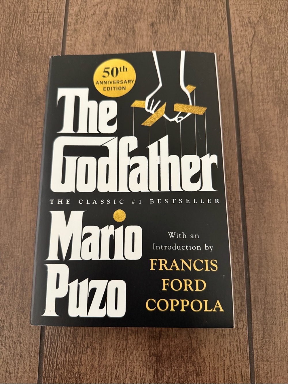 The Godfather by Mario Puzo – Black & Gold Book
